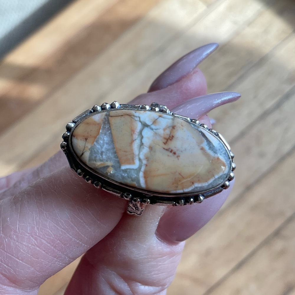 Large Jasper Ring - Picture 3 of 8